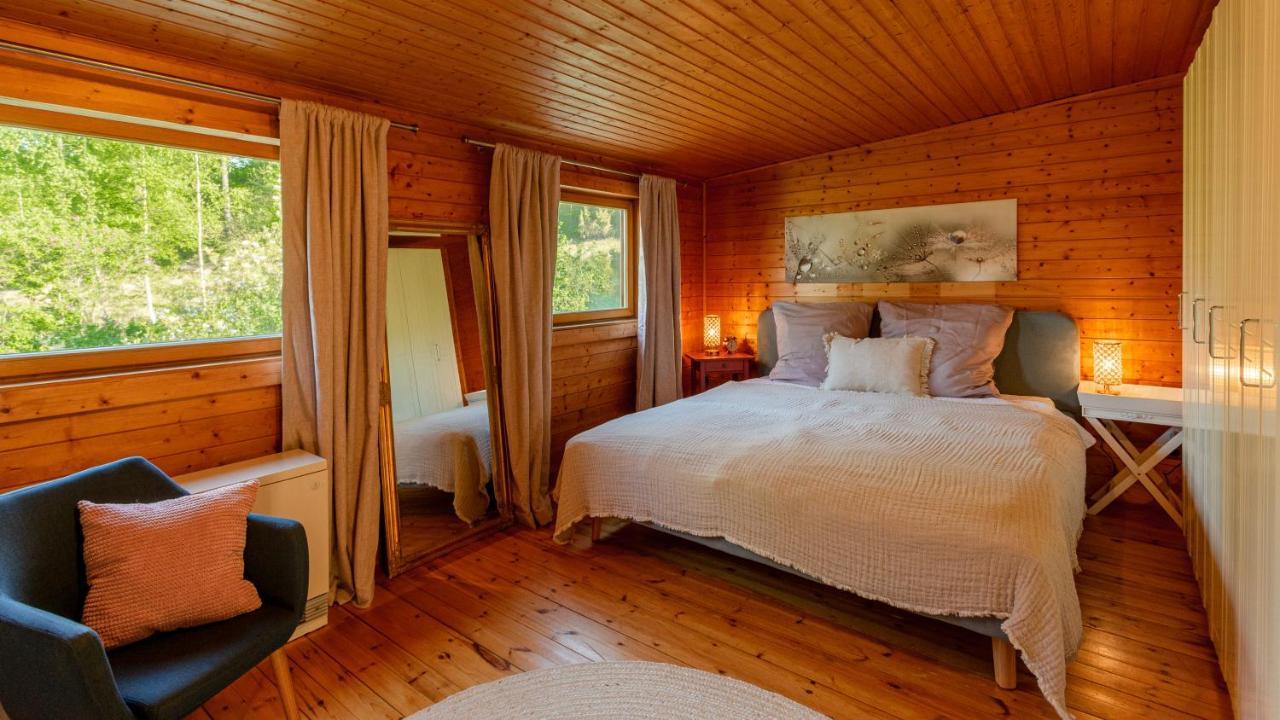 Blockhaus Eifelsteig W/ Kamin Garten & Feuerstelle Berndorf  Exterior foto